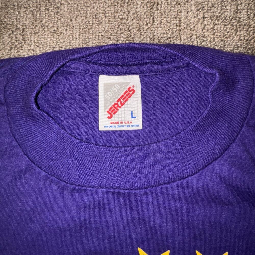Vintage Tennessee Treasure History Themed Men’s T-shirt Purple Large - Picture 7 of 10